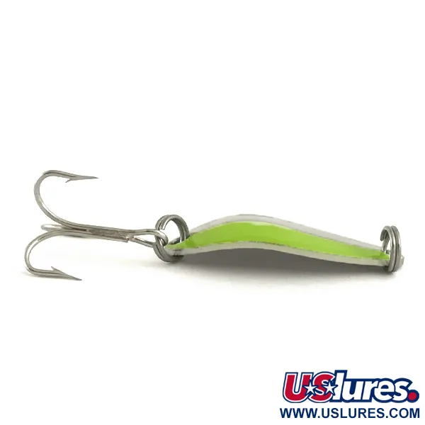 Acme Little Cleo Lepel, Nikkel / Groen, 3,5g, USA, #6675