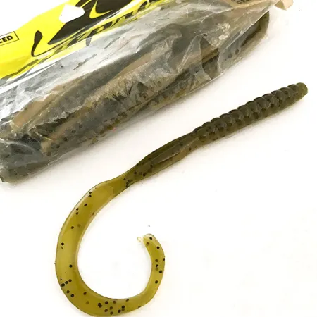 Culprit Original Worm Softbait, Green Pumpkin Red, 14cm, #6682