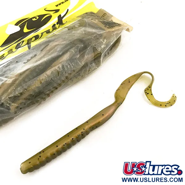 Culprit Original Worm Softbait, Green Pumpkin Red, 14cm, #6682