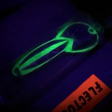 Loco 2 Glen Evans UV Lepel, Geel UV, 7g, Flectolite-patroon, #6700