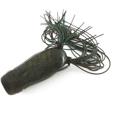 SPRO Dean Rojas Bronzeye Frog Popper, Zwart, 14g, Holle Body, #6710