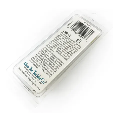 Blue Fox Vibrax Minnow Spin 2 Spinner, Goud, 7g, Balsa Body, #6716