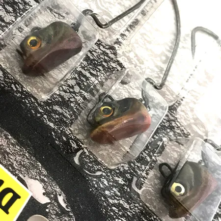 Duh!!! Head kit Offset Jigs, Black / Green Metallic, 14g, #6721