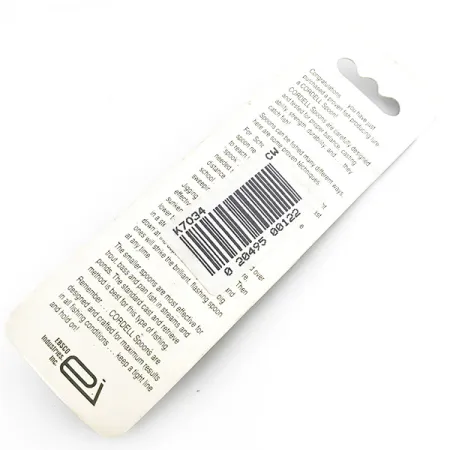 Cotton Cordell CC Spoon Lepel, Zilver, 21g, Verticaalvissen, #6725