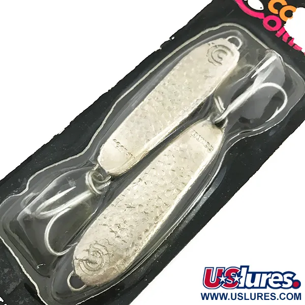 Cotton Cordell CC Spoon Lepel, Zilver, 21g, Verticaalvissen, #6725