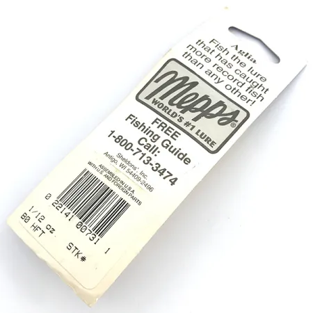 Mepps Aglia 0 Spinner, Fire Tiger, 2,5g, UV-Finish, #6744