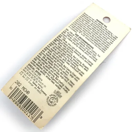 Worden’s Original Rooster Tail Propellor, Gold, 0,9g, Spinner, #6748