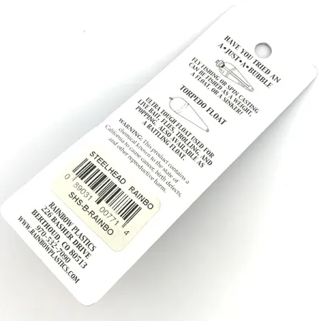 Rainbow Plastics Steelhead UV Lepel, Rainbow, 14g, UV-actief, #6752