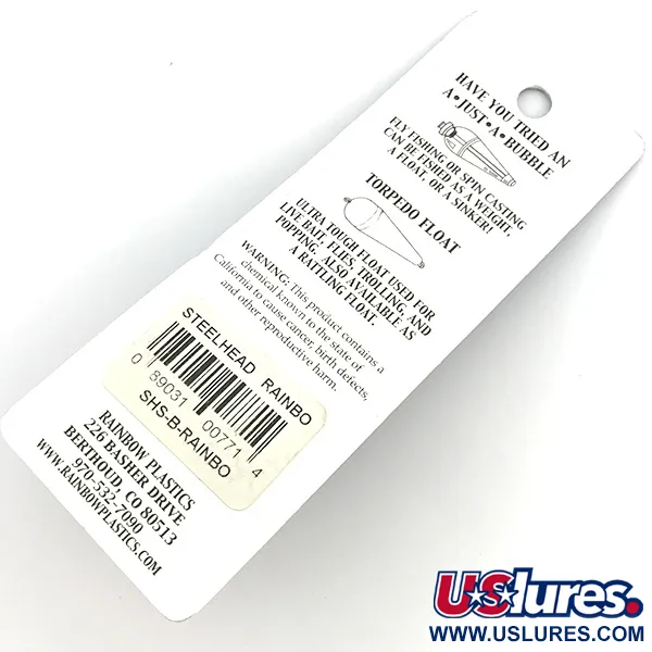 Rainbow Plastics Steelhead UV Lepel, Rainbow, 14g, UV-actief, #6752