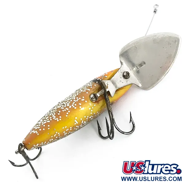 Suick Cisco Kid Plug, Oranje/Geel, 10g, Glitterafwerking, #6756