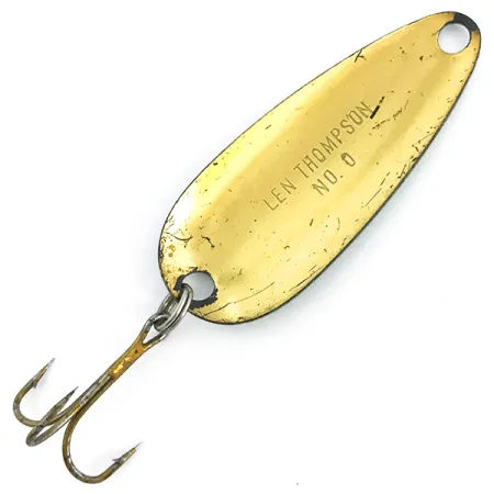 Len Thompson #0 Lepel, Groen/Zwart/Goud, 17g, Snoekvisserij, #6765