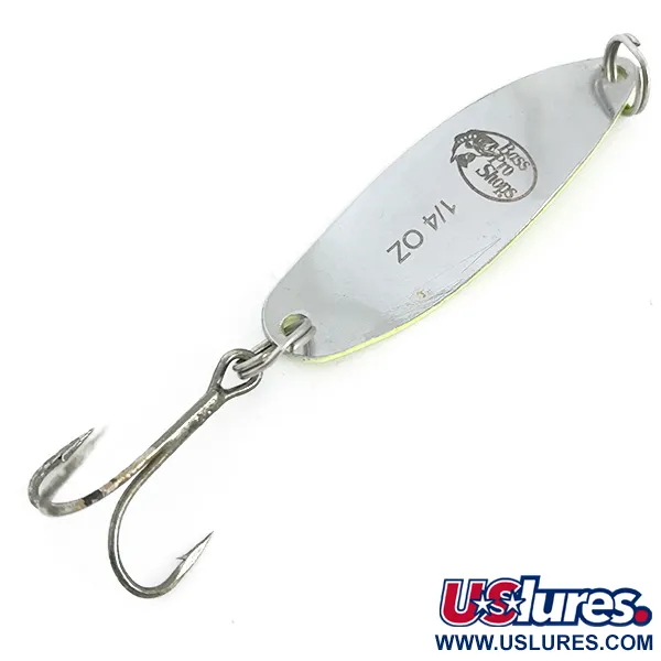 Bass Pro Shops Demon Dancer Lepel, Chartreuse/Nikkel, 7g, UV, #6771