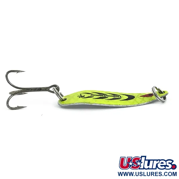 Bass Pro Shops Demon Dancer Lepel, Chartreuse/Nikkel, 7g, UV, #6771