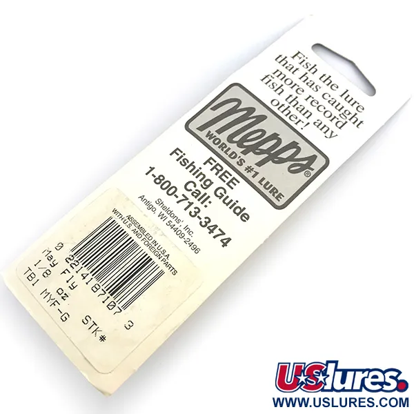 Mepps Thunder Bug Spinner, Goud, 4g, Meivlieg-profiel, #6778