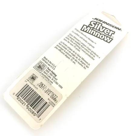 Johnson Silver Minnow Lepel, Goud, 7g, Wierloos, #6798