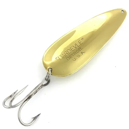 Eppinger Dardevle Lepel, Goud, 28g, Waggelende Actie, #6802
