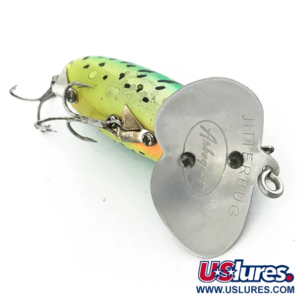 Fred Arbogast Jitterbug Oppervlakte-aas, Fire Tiger, 10g, #6808