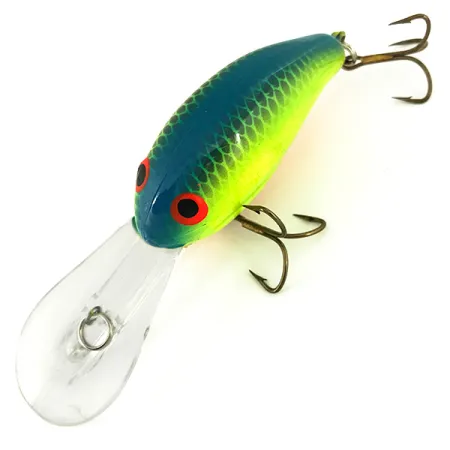 Bandit 300 Diepe Crankbait, Chartreuse Blue Back, 10.5g, #6813