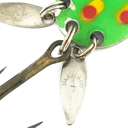 Marathon (with sonic blades) Lepel, Groen, 6cm, Glow-in-the-dark, #6821