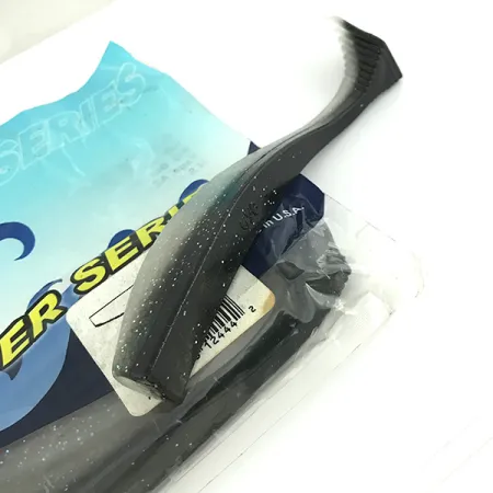 Yamamoto Saltwater series Softbait, Black/Hologram Belly, 12.7cm, #6830