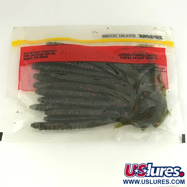 Zoom Super Salt Plus soft bait, Avocado, 12.7cm, krulstaart, #6832