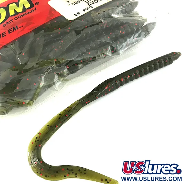 Zoom Super Salt Plus soft bait, Avocado, 12.7cm, krulstaart, #6832
