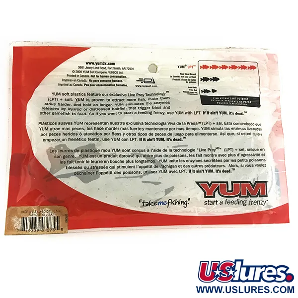 YUM Yum Chunk Softbaits, Crawdad, 9cm, LPT-Technologie, #6835