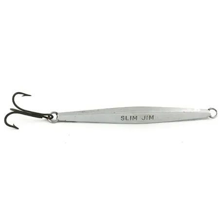 MIKE'S Slim Jim Jig, Nikkel, 44g, Slank Profiel, #6849