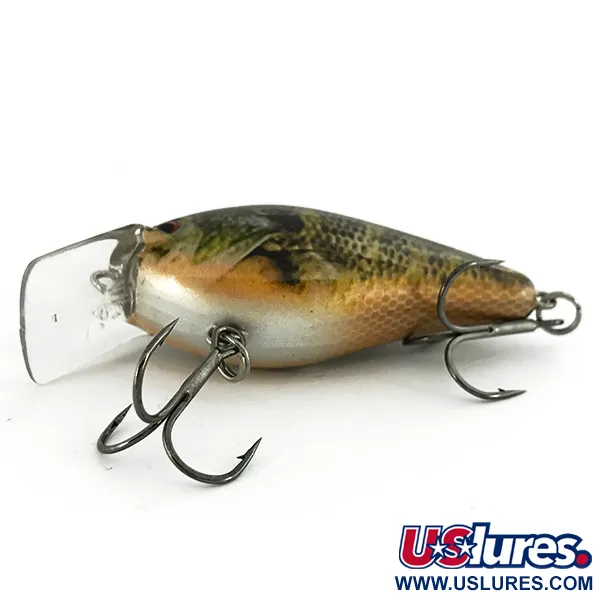 Strike King square bill Crankbait, Natural Bream, 12g, Diepte 2m, #6855