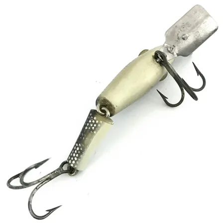L&S Bait Company MirrOlure Sinker, 8g Zilveren Schubben, Zinkende Plug #6861