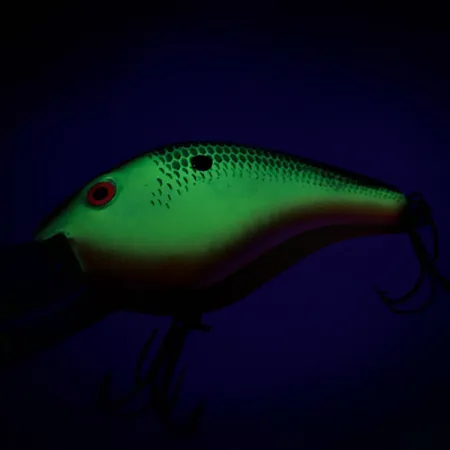 Mann's Depth Plus Ol' Homer Plug, Geel / Groen, 8 cm, #6862