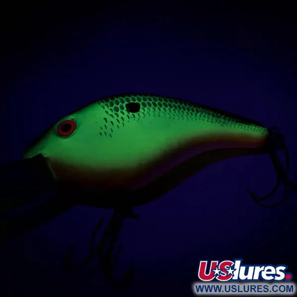 Mann's Depth Plus Ol' Homer Plug, Geel / Groen, 8 cm, #6862