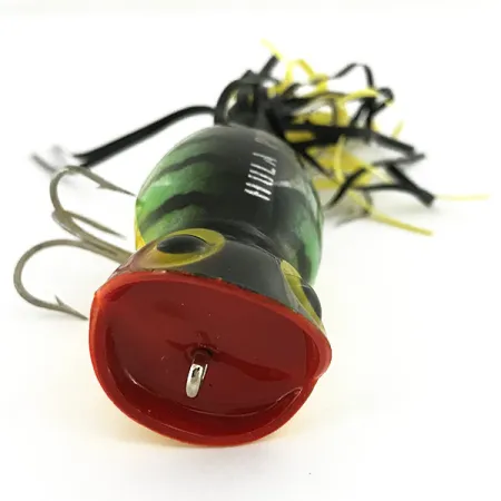 Fred Arbogast Hula Popper Topwater, Baars, 14g, Skirt, #6863