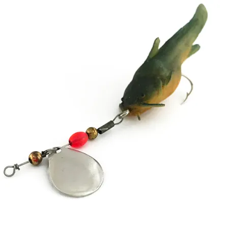 Burke Muddlers Minnow Willow Cat Spinner, Nikkel, 7g, #6864