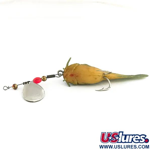 Burke Muddlers Minnow Willow Cat Spinner, Nikkel, 7g, #6864