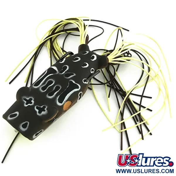 Terminator Popping Frog Oppervlakkunstaas, Bruin, 14g, Weedless, #6865