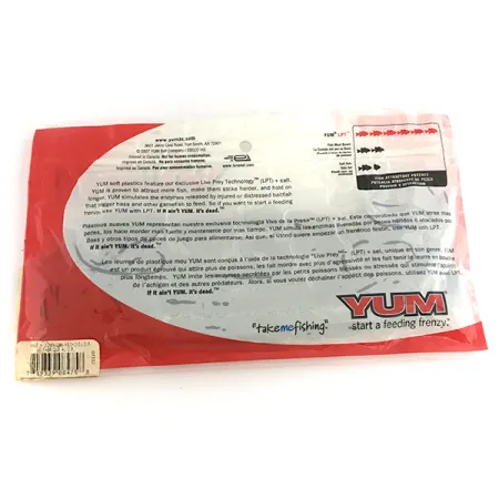 YUM DOOZE Softbait, June Bone, 20 cm, Skirted Tail, #6888