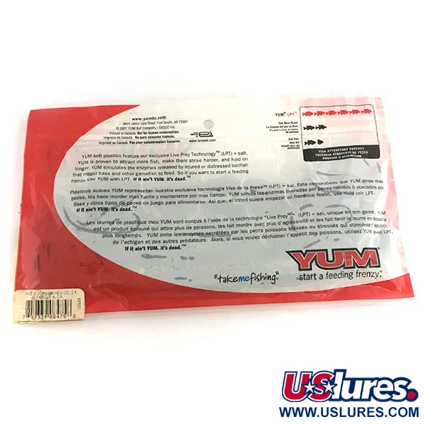 YUM DOOZE Softbait, June Bone, 20 cm, Skirted Tail, #6888