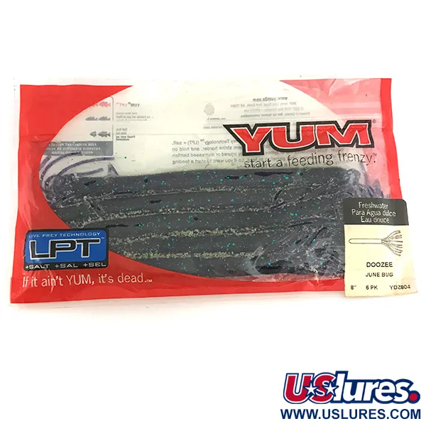 YUM DOOZE Softbait, June Bone, 20 cm, Skirted Tail, #6888