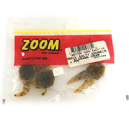 Zoom Small Salty Chunk Softbait, Alabama Craw, 6,5cm, Jig Trailer, #6894