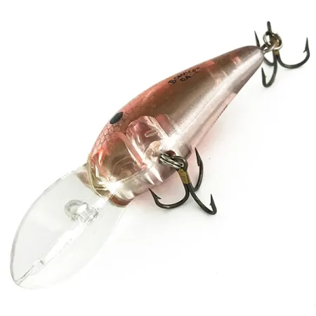 Bomber model 6A Crankbait, Zwarte Parel, 11g, Interne Ratels, #6899