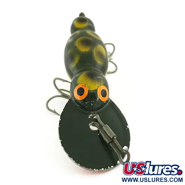 Bomber Water Dog Kunstaas, Geel gevlekt, 9g, Balsa hout, #6901