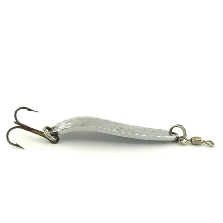 Luhr Jensen Krocodile Die #3 Lepel, Gehamerd nikkel, 14g, #6914