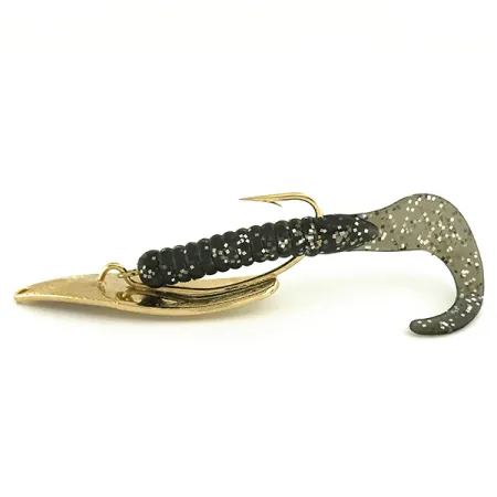 Mepps Timber Doodle 0 Weedless Lepel, Goud / Zwart, 8g, Anti-wier, #6915