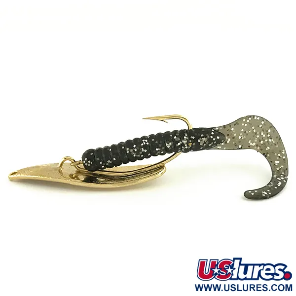 Mepps Timber Doodle 0 Weedless Lepel, Goud / Zwart, 8g, Anti-wier, #6915