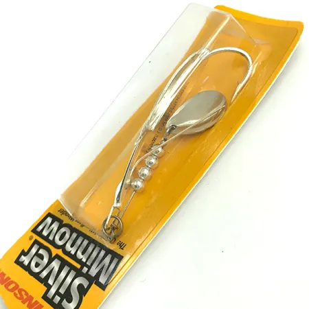 Johnson Silver Minnow Weedless Lepel, Zilver, 14g, Wierloos, #6922