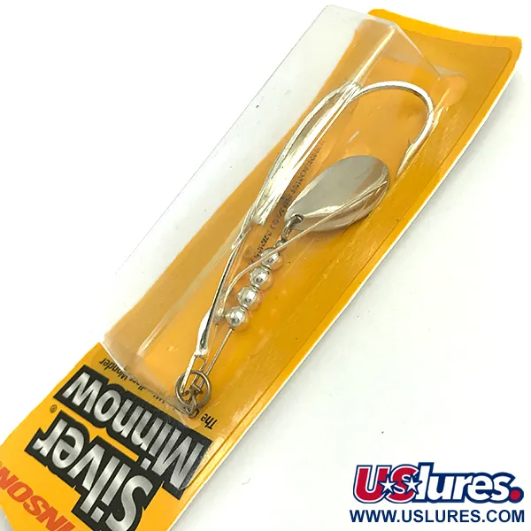 Johnson Silver Minnow Weedless Lepel, Zilver, 14g, Wierloos, #6922