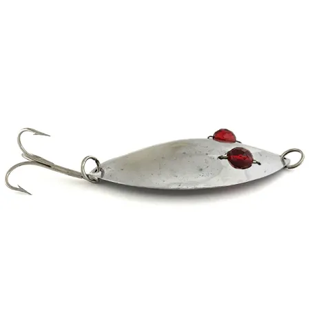 Hofschneider Red Eye Muskie Lepel, Nickel / Red Eyes, 65g, #6923