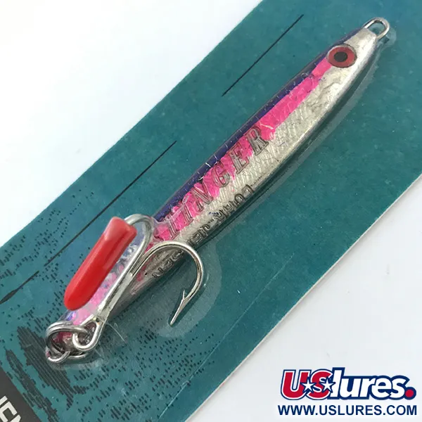 Luhr Jensen Deep Stinger UV Jig, Zilver / Rood, 21g, UV-actief, #6927
