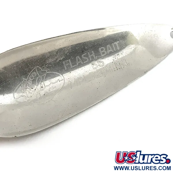 Nebco FlashBait 66 Lepel, Zwart/Wit/Nikkel, 21g, Vintage, #6929